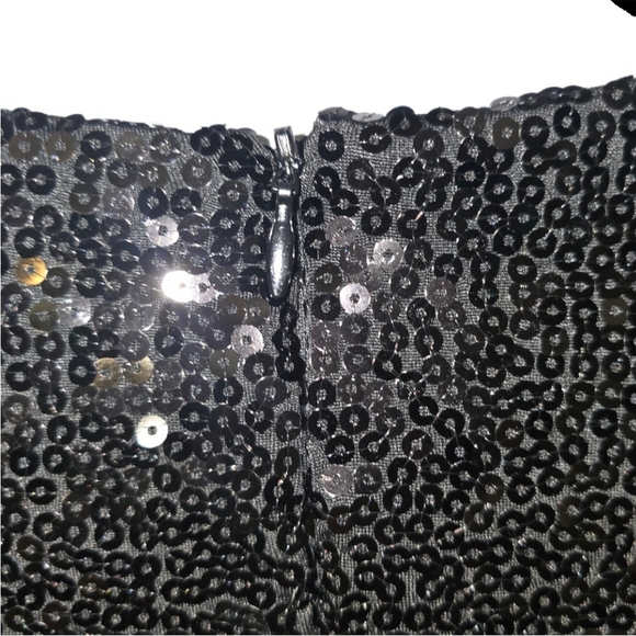 Tipsy Elves Women's Black Sequin Dress - Small - NWT - Picture 6 of 10